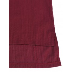 Vintage Pure Color Long Sleeve Blouse For Women