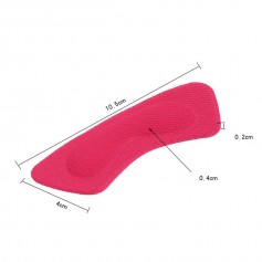 8 Pairs Heel Cushion Pads Heel Shoe Grips Liner Self-adhesive Shoe Insoles Foot Care Protector (Multicolor)