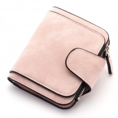 Women Lady Short Clutch Wallet Zipper Solid Fashion Letter Small Female Short Wallet Purse Female Wallet
