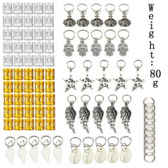 Brand New Hot Sale 85 PCS DIY Jewelry Charm Wings Beads Shell Pendant