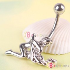 2013 Fashion Sexy Lovers Navel Belly Ball Button Barbell Ring Body Piercing 01