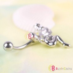 2013 Fashion Sexy Lovers Navel Belly Ball Button Barbell Ring Body Piercing 01