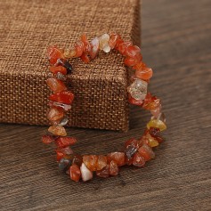 Natural Crystal Macadam Bracelet Healing Transshipment crystal Handmade Stretchy Bracelet