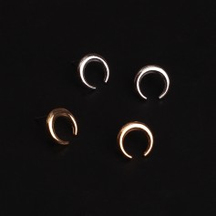 New Vintage Silver/Gold Plated Ear Stud Moon Geometry Punk Earring Women Charming Jewelry