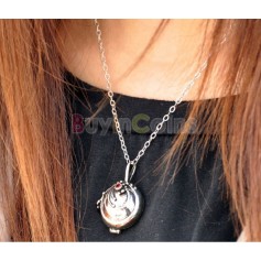 1pcs Fashion Punk Style Bronze The Vampire Diaries Verbena Necklace Can Open