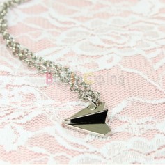 Top ID Cute Paper Plane Airplan Styles Pendant Necklace
