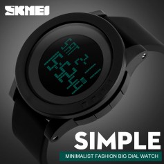 SKMEI Men's Sport Casual LED Digital Date Waterproof Quartz Analog Wristwatches
