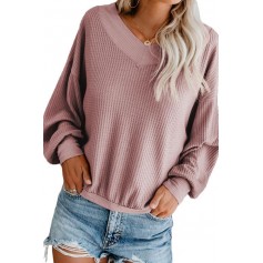 Pink Our Country Roads Thermal Top